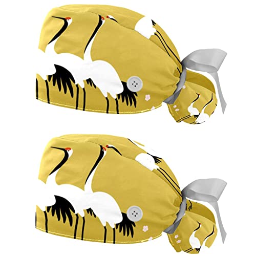 Chapeaux de travail JDEZ anti-chaleur pour cheveux longs et courts lot de 2