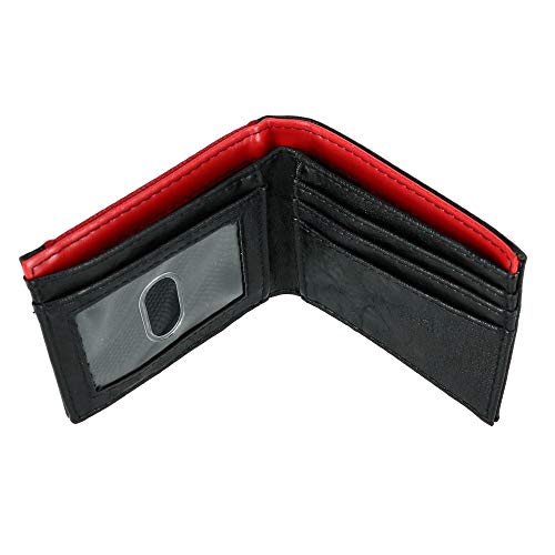 Marvel Deadpool Bi-Fold Boxed Wallet, Red & Black, One Size4