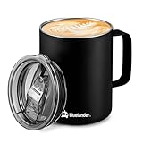 Bluelander Termo Taza para Café o Agua, Acero Inoxidable de Alta Calidad, Capacidad de 350 ml, Termo Para Café Taza...