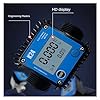 Water meter digital flowmeter 1pcs K24 LCD Digital Display Fuel Gear Flow Meter Liquid Measurement Tool 0.1-7L/Min #4