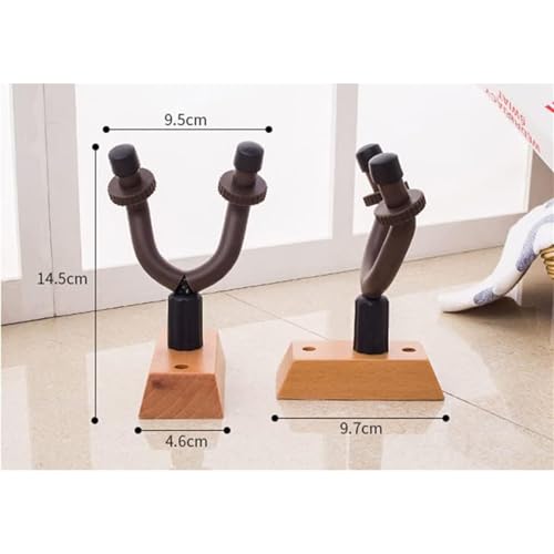 Soporte de pared para guitarra, gancho de madera dura para guitarras acústicas, clásicas, eléctricas, bajo, ukelele, soporte duradero y seguro para una fácil visualización y almacenamiento