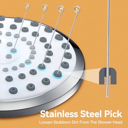 Image of 50PCS Anti-Clogging Shower Head Cleaning Brush for Small Hole Nozzle