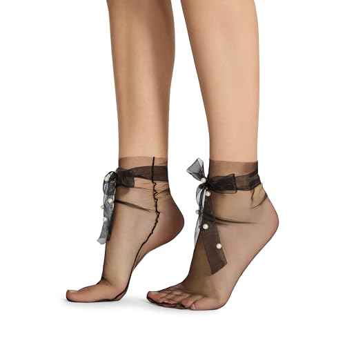 Chaussettes plissées Steve Madden à perles pour vos tenues d'hiver