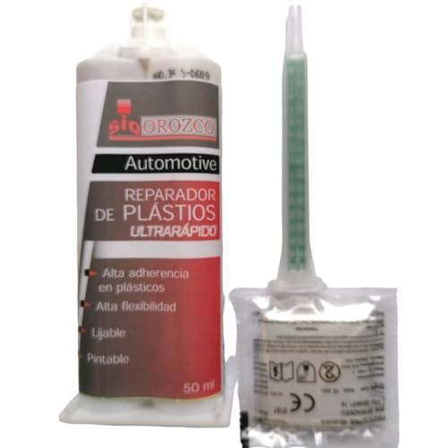 Adesivo colla bicomponente per plastica ultra veloce 50 ml.