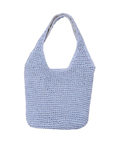 [ロデスコ] 鞄 トートバッグ コマ編みペーパートートバッグ レディース XXA5-2AU1304 SAX one