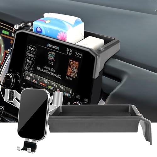 Car Phone Holder Center Console Organizer Tray for Nissan Pathfinder 2022 2023 2024 2025 [Not for 2026]Auto Interior Accessories Best Cell Phones Mount Mobile CellPhone Stand Dashboard Screen Storage