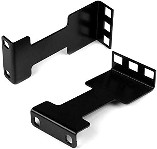 StarTech.com Juego Adaptador de Profundidad de Carril para Racks de Servidores, Extensor de 10cm, Se Ajusta a TAA, 1U, Kit Adaptador, Extensor de Rack de Redes (RDA1U) - 1