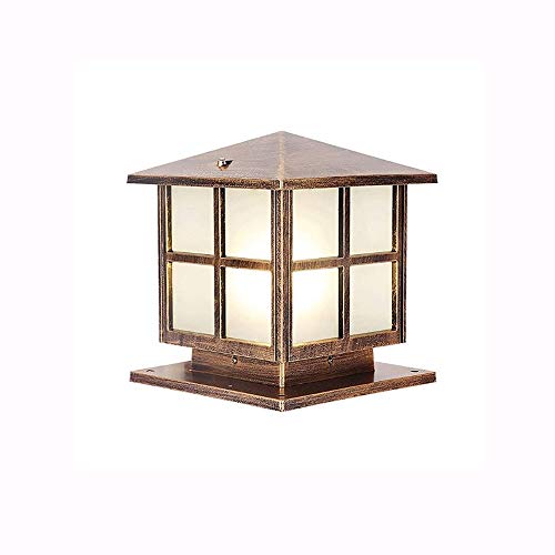 Phares de colonne lumières extérieures LED pour applique de maison