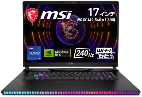 Amazon.co.jp: 【最新第13世代 Core i9 HX & RTX 4080搭載・ウルトラ 