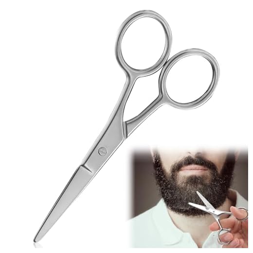 4.5" Moustache Hair Trimming Scissors