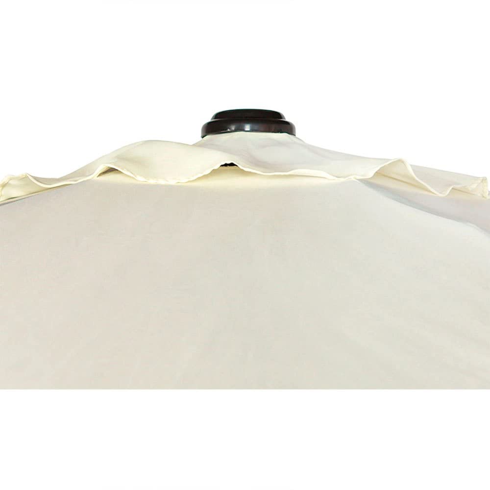 Ombrellone Rettangolare Aktive 180x145 Cm Beige - Inclinabile, Struttura In Acciaio, Protezione UV30 Per Terrazze E Balconi