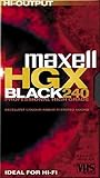  Maxell E-240 HGX-Black VHS-Kassette