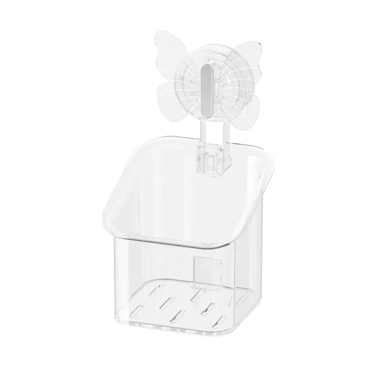 Boîte de rangement transparente à ventouse pour éviter l'humidité des légumes