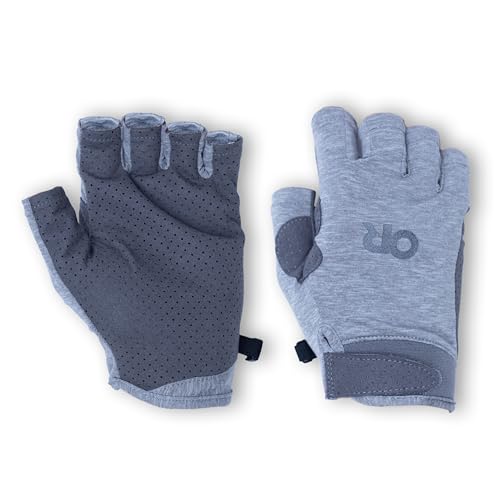 Outdoor Research ActiveIce Chroma Sun Gloves, Grey Heather, L