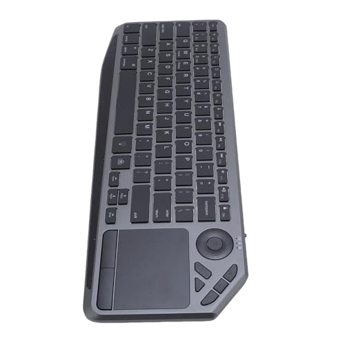 Teclado táctil inalámbrico recargable multidispositivo compatible con sistemas iOS Android Windows 2