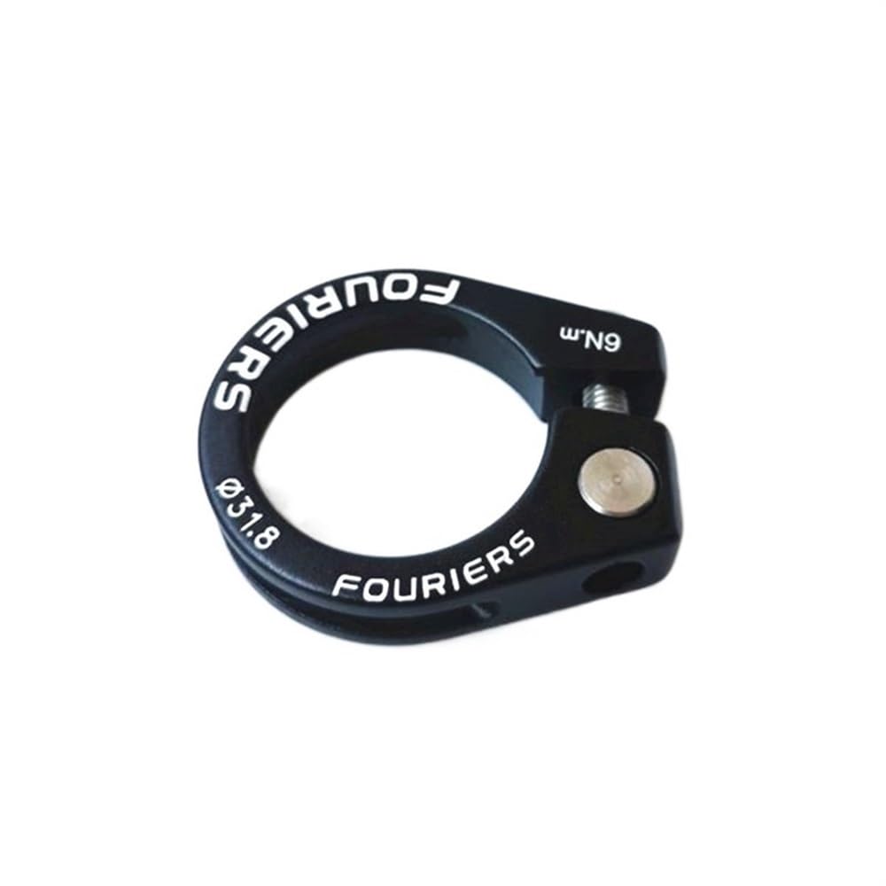Xgsuzne 31.8Mm Black Cycling Seat Clamps 31.8/34.9Mm Bike Seatpost Clamp Aluminium Alloy Mtb Road Bicycle Seat Post Clamp Bike Parts Seat Post Clamp(31.8Mm Black)