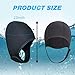 Blaward Neoprene Diving Hood Thermal Wetsuit Hood Cap Swim Caps with Chin Straps Snorkeling Surf Beanie 2.5 mm Diving Cap Headgear for Men Women Sailing Water Sports