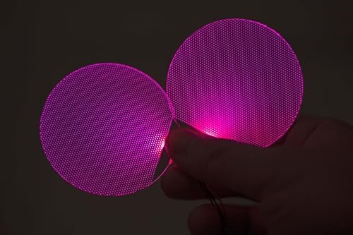 Image of [ Round ] Pink Star-Lord Decorations led Light Flexible Helmet Lights Cosplay DIY kit RGB Superhero for Men Gifts