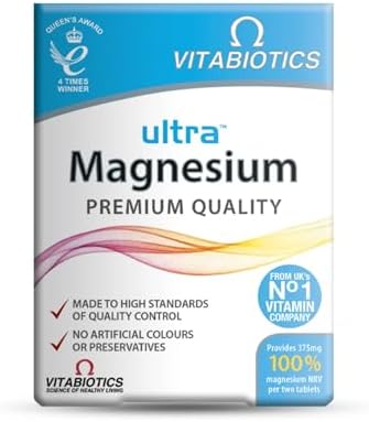 Magnesium Supplement Tablets, by Vitabiotics Ultra