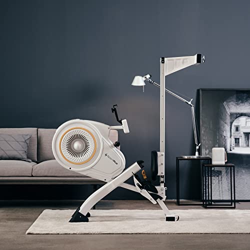 SportPlus Roeitoestel voor thuis met luchtweerstand (8 standen), optioneel met app-compatibiliteit, stil en vloeiend trainen, gebruikersgewicht tot 150 kg - Afbeelding 5