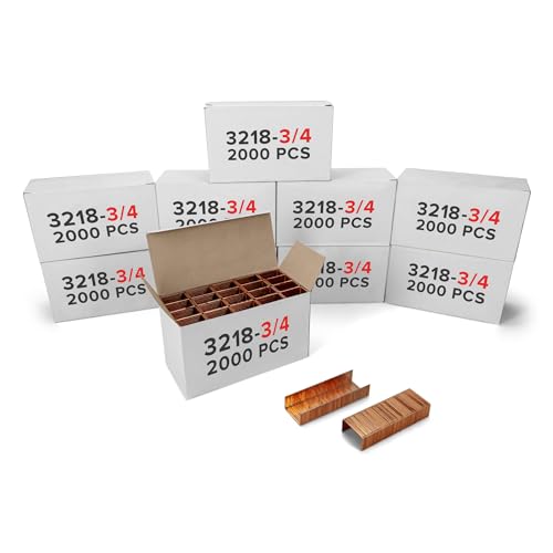 Agrafes robustes pour CMB anti-enrayage pour la fermeture de cartons épais