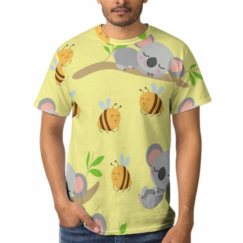 Tshirt col rond Abeille de Raton Laveur pour éviter la chaleur estivale
