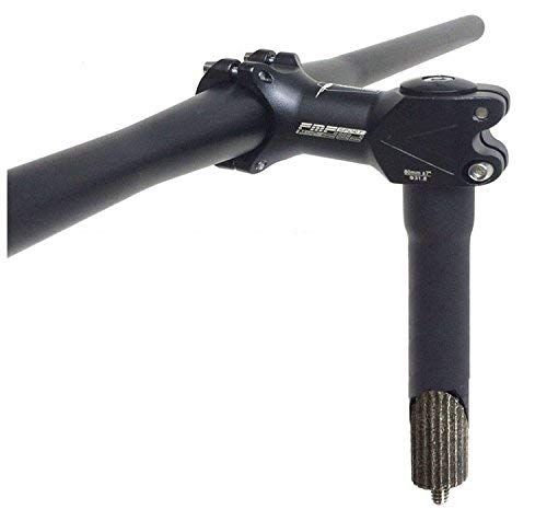 Upanbike Bicycle Stem Riser Adapter 150Mm 1 1/8" Φ22.2Mm/25.4Mm For Mtb Road Bicycle Mountain Bike(Black,25.4Mm) #TOP3