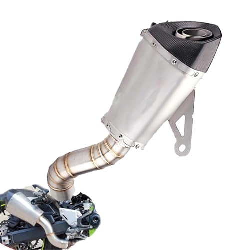 Tuyau de liaison pot d'échappement Kawasaki Z900 libérant la sonorité du moteur