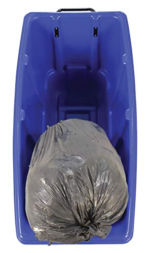 Carretilla Construcción Vestil capacidad 0.5 yd3 850 lb azul miniatura 5