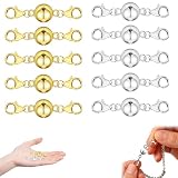 Ideale per creazioni fai da te personalizzate: Questo set di chiusure magnetiche è perfetto per gli appassionati di creazione gioielli fai da te. Facili da installare, permettono di completare rapidamente collane, bracciali e catenine, offrendo un risultato professionale. I componenti per bigiotteria come questi sono indispensabili per ogni artigiano o amante del fai da te che cerca soluzioni creative e funzionali.