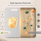 Titanium Cutting Boards 3 PCS, Double Sided Pure Titanium Cutting Board | Easy to Clean | Cutting Edge Hygiene & Durability | Food-Grade Raw & Cooked Foods or Outdoor Camping Chopping Board - Image 2