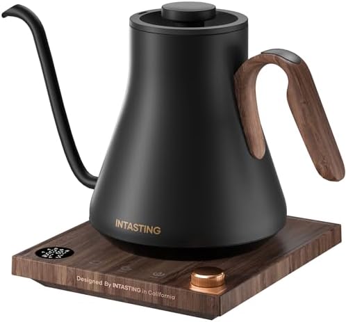 INTASTING Electric Kettle, Gooseneck Electric Kettle, ±1℉ Precise...