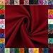 Produktbild Baumwollstoff HEIDE, Swafing, 42 Uni-Farben, einfarbig, 100% Baumwolle, Coupons, Oeko-TEX Standard 100 (burgundy, 0,5 m)