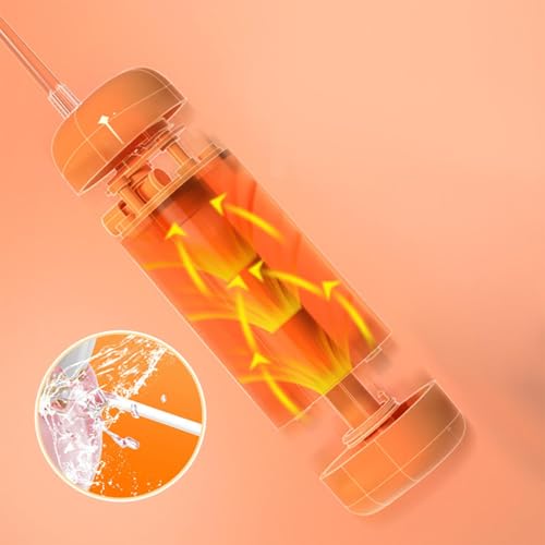 Wasserdichte Mundseide, Zahnreinigungswerkzeug, Zahnseide, bequeme Verwendung, kabellos, 14 x 5,5 x 4,5 cm für ein gesünderes Lächeln durch Verbesserung Ihrer allgemeinen Mundhygiene-Routine – Bild 5