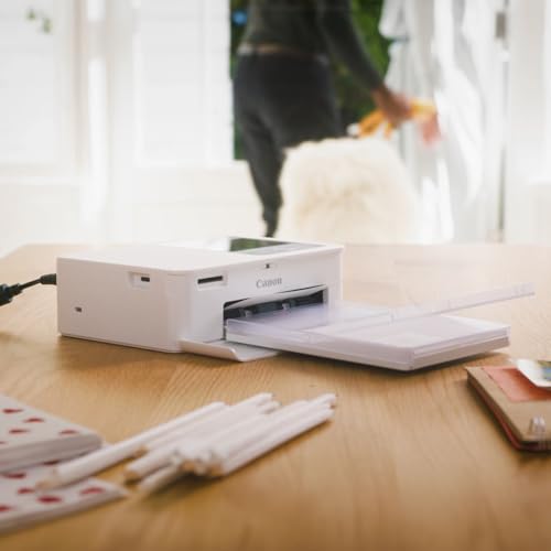 Image of Canon SELPHY CP1500 Compact Photo Printer White