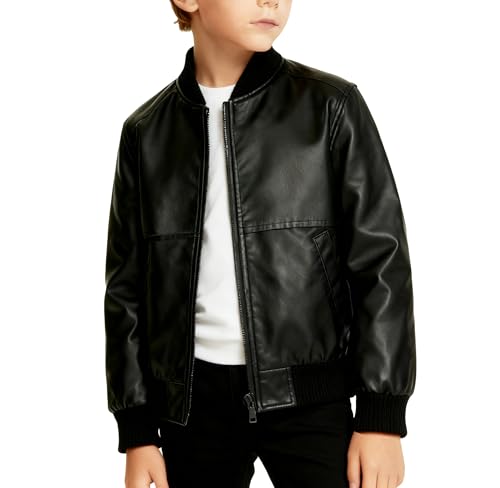 Chaqueta de cuero estilo años 50 para niños