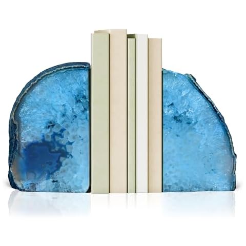 Agate Bookends by Generic Cover