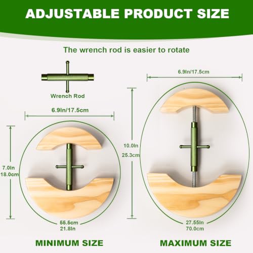 Image of Hat Stretcher for Baseball Caps, Fitted Hats Size 7 to 8 3 /4