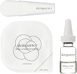 Skinporter Multi-Action Facial Kit | Korean Skincare Set | Collagen & Peptides for Anti Aging & Skin Tightening | Hydrating & Rejuvenating 3-Step Face Treatment | Travel Size
