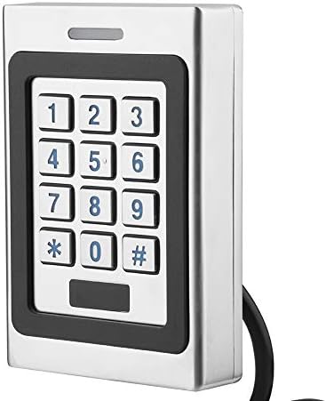 IP67 RFID Door Access Controller Security System – Multi-Access Options with Robust Zinc Alloy Design – 3000 Users Capacity, Ideal for Home & Office Access Control