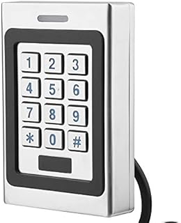 Waterproof IP67 RFID Card Door Access Controller, Keypad Security Door Access Control System, DC10-24V Access Controller Support 2000 Users, Intelligent Key Board 3 Way to Open Door