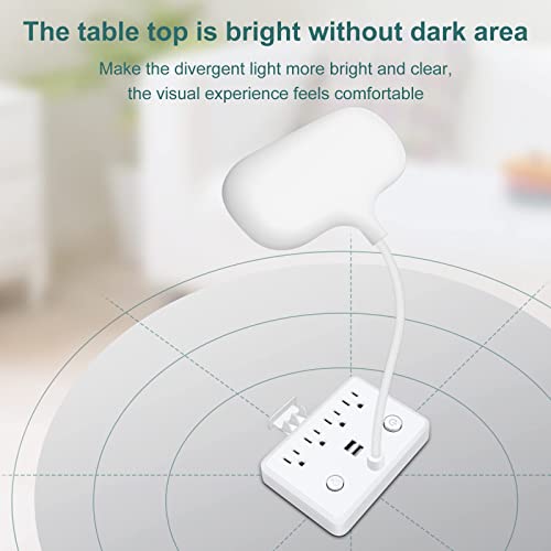 Surge Protector, Outlet Extender With Night Light, Usb Wall Charger & Mobile Phone Holder, 4 Outlet Extender With 2 Usb Charging Ports, Multi Plug Outlets For College Dorm Room, Home And Cruise #TOP7