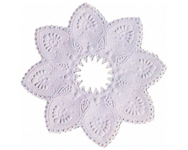 100 puños de papel para velas, diámetro de 10 cm