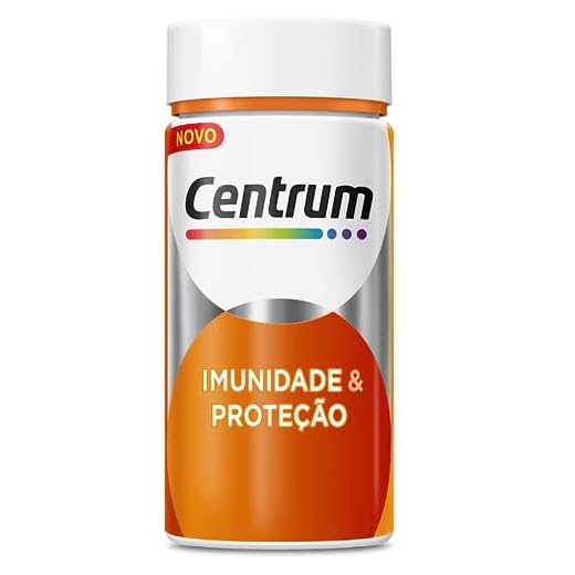 Centrum Suplemento Vitamínico Imunidade e Proteção com Vitamina C, Vitamina D, Vitamina A e Zinco, Ideal para Imunidade e Manutenção da Pele, 60 Cápsulas
