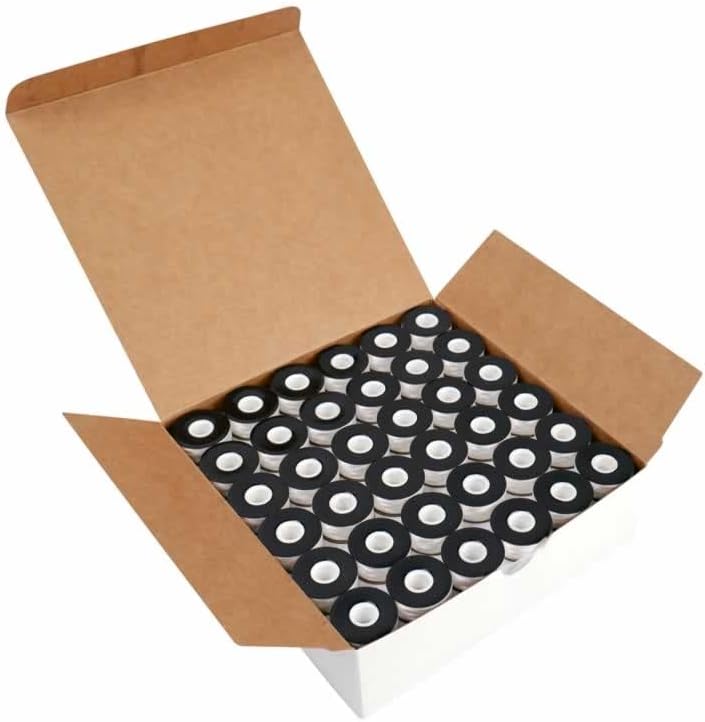 Steady Stitch Style L Magnetic Paper Sides Polyester Prewound Bobbins, 144 per box