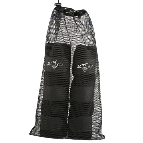 Image of Professional's Choice Ice Boots - Equine Cold Therapy Leg Wraps with Gel Pockets, Suspensory Strap and Mesh Carry Bag, Pair
