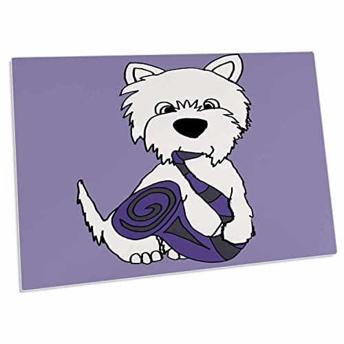 3dRose Pad para escritorio con diseño perro