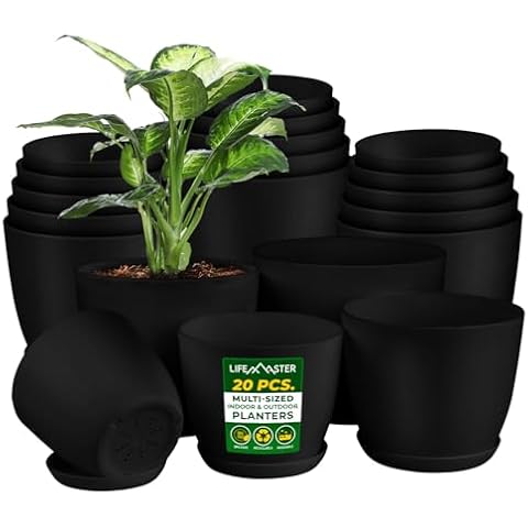 Lifemaster 20-Piece Plant Pots Cover