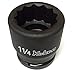 Koken 16405A-1.1/4 Impact Socket 3/4"Sq.Dr. 12-Point, 1-1/4"