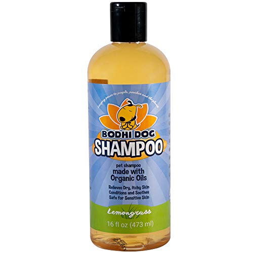 Organic Dog Shampoo | Soothing All Natural Hypoallergenic Pet Shampoo Dogs & Cats | 100% Non-Toxic | Made in USA -16oz (473ml)
